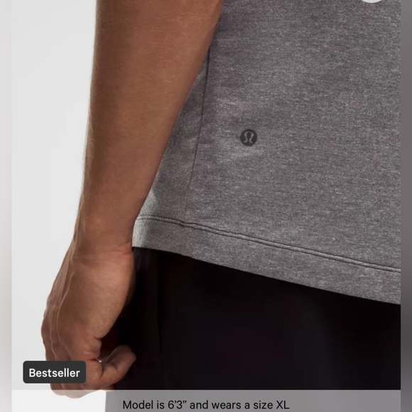 NWOT - Lululemon - Evolution Short-Sleeve Polo Shirt - Size XL, Color: Charcoal - Picture 8 of 8